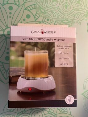 Auto Shut-Off Candle Warmer in White by Candle Warmers ETC
